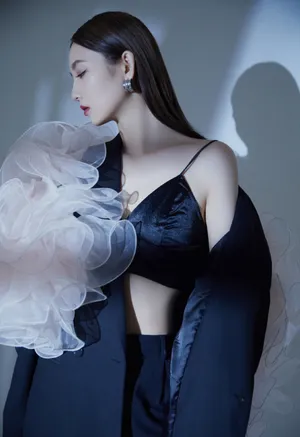 刘力菲暗黑系性感甜酷写真图片_6