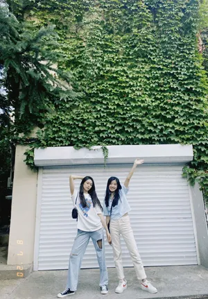 魏一休闲风甜美街拍照图片_4