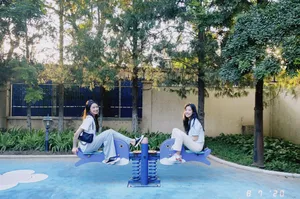 魏一休闲风甜美街拍照图片_8