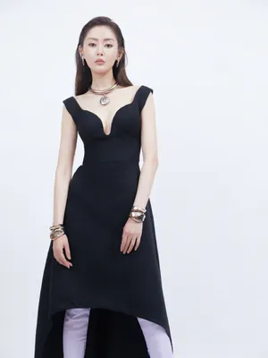 张天爱性感冷艳写真图片_8
