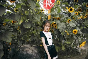 张可盈轻甜少女风写真图片_4