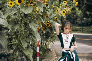 张可盈轻甜少女风写真图片_5