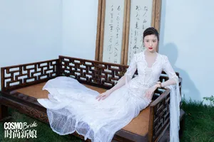 毛晓彤抹胸裙性感写真图片_5
