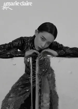 李斯丹妮亮片鱼尾裙造型写真图片_15