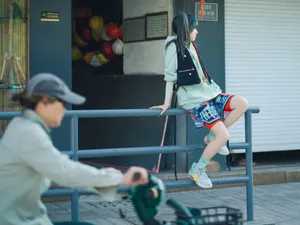 程潇高马尾性感甜酷写真图片_4