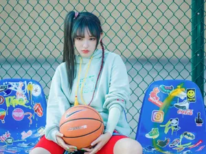 程潇高马尾性感甜酷写真图片_5