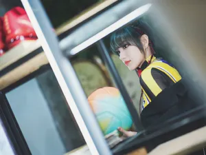 程潇高马尾性感甜酷写真图片_6