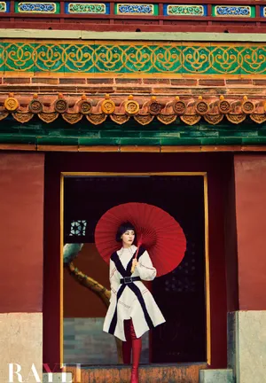 迪丽热巴短发造型魅力写真图片_4