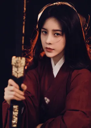 赵樱子花木兰妆性感写真图片_2