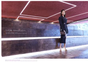 李沁百变时尚杂志大片写真图片_4