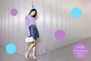 李沁百变时尚杂志大片写真图片_6