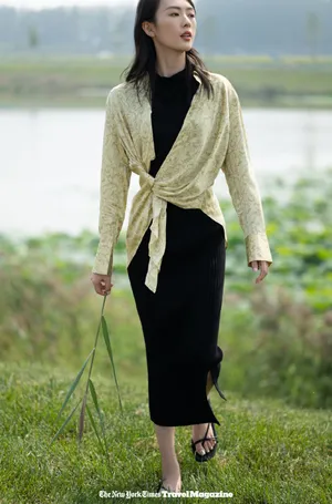 童瑶轻纱长裙性感写真图片_4