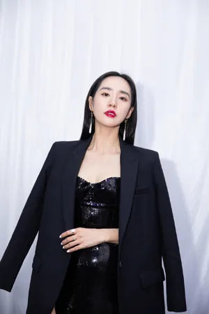 王智吊带长裙优雅魅力写真图片_5