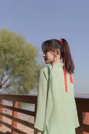 代文雯侠女造型性感图片_2
