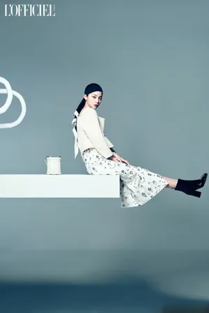 欧阳娜娜意大利杂志封面写真图片_2