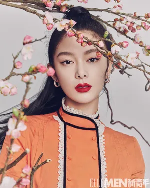 傅菁成熟妩媚写真图片