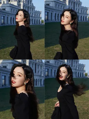 阚清子小黑裙性感写真图片_3