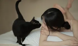 陈米麒居家吊带裙性感图片写真_8