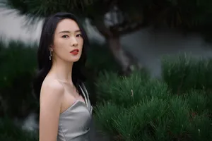 童瑶落地长裙优雅性感写真_4
