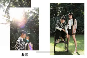 姜潮麦迪娜浪漫合体写真图片_5