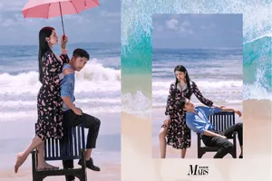 姜潮麦迪娜浪漫合体写真图片_7