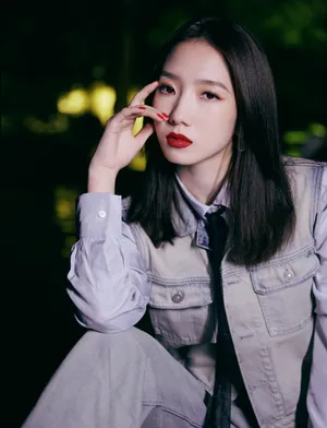 孟美岐牛仔套装初秋性感写真_5
