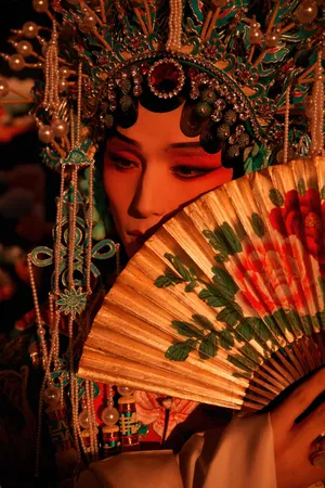 阿云嘎京剧装扮惊艳风情万种写真图片_5