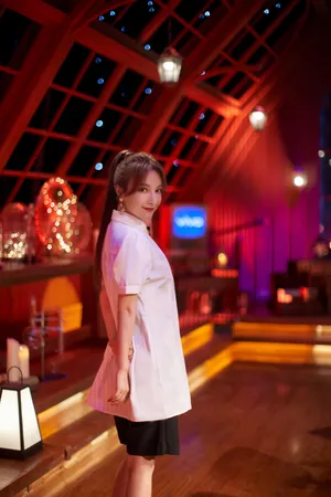 吴昕清新俏皮甜美写真图片_2