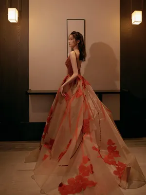 关晓彤锦鲤裙吉祥美丽大方写真图片_10