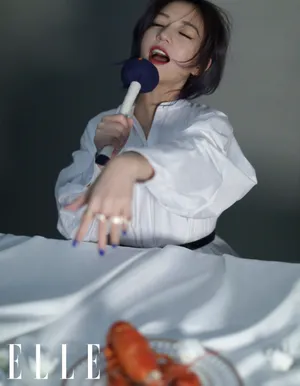 赵薇《ELLE》11月刊封面写真_3