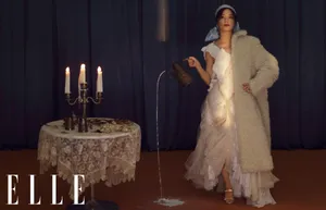 赵薇《ELLE》11月刊封面写真_5