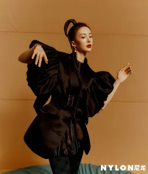 金晨高马尾个性写真图片_6
