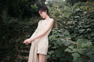 郁可唯性感森林系大片写真图片_6