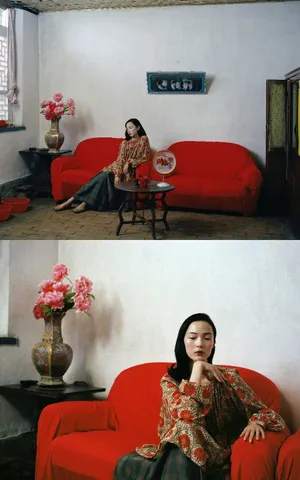 雎晓雯“蕾虎黄河”主题大片写真图片_4