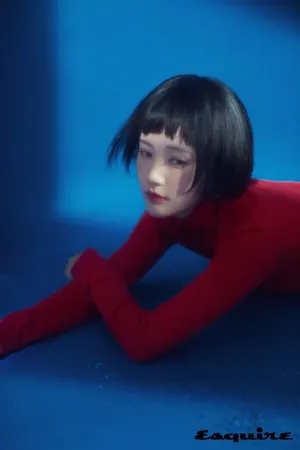 李一桐短发造型光影写真图片_3