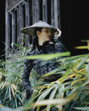 傅菁秋日唯美时尚大片写真图片_4