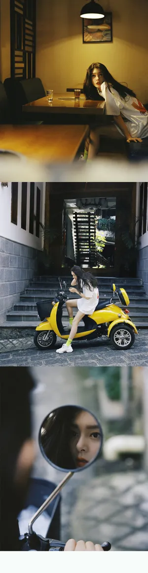 傅菁秋日唯美时尚大片写真图片_10