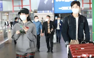 海陆张峻宁休闲时尚机场照图片_6