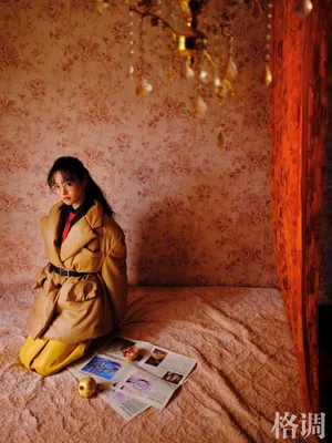 郑爽蜜糖胶片风大片写真图片_5