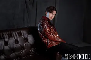 米热沉静帅气写真图片_3