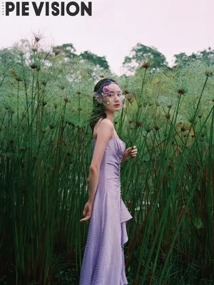 郭晓婷花瓣面纱性感写真图片_4