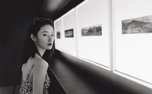 郭晓婷灵动俏皮少女旅拍图片_11