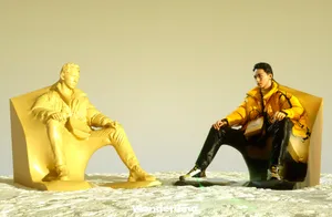 许魏洲3D雕塑造型大片写真图片_5
