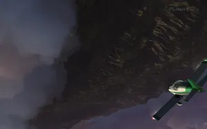 夏威夷空中俯视美景_5