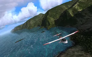 夏威夷空中俯视美景_7