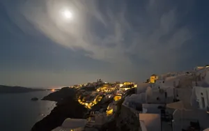 月光下的美丽风景壁纸_12