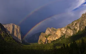 美丽七彩虹风景壁纸_9