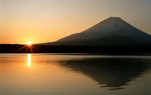 美丽湖畔风景桌面壁纸