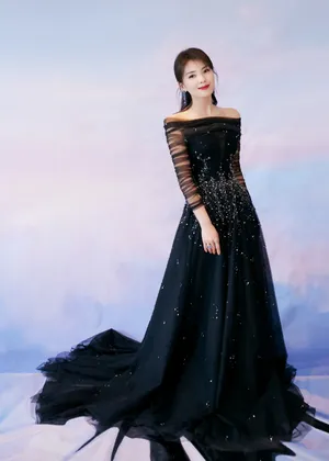 刘涛暗夜星河长裙优雅写真图片_7