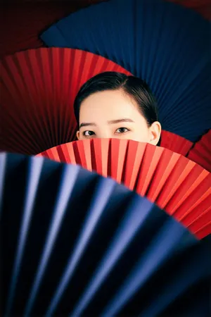 李斯丹妮中国风折扇大片写真图片_8